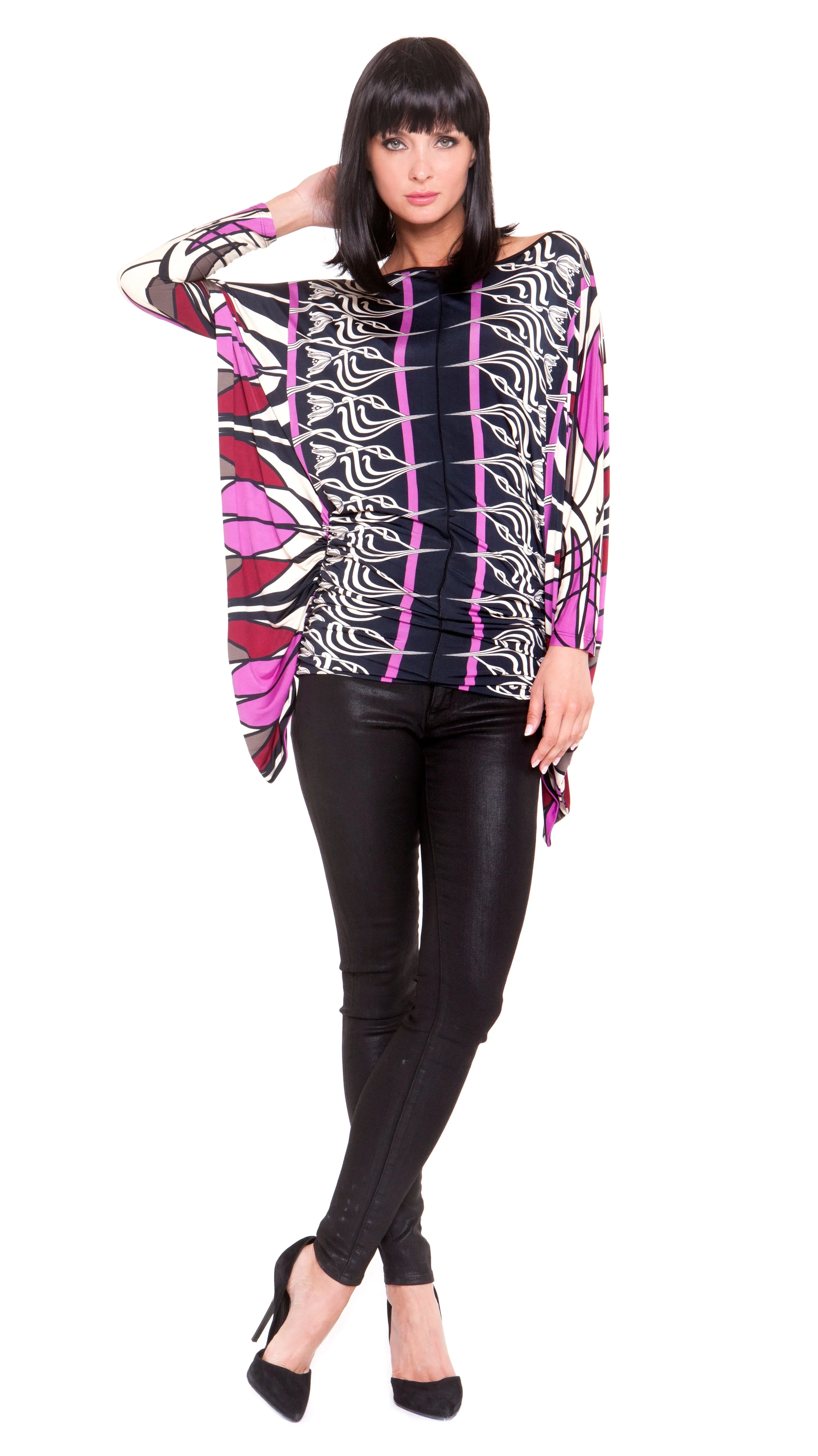 Alaia Side Ruched Tunic