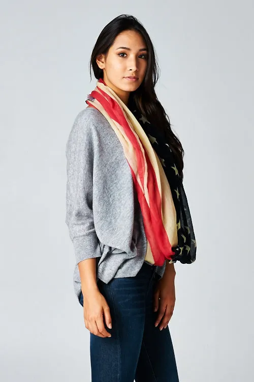 American Flag Infinity Scarf