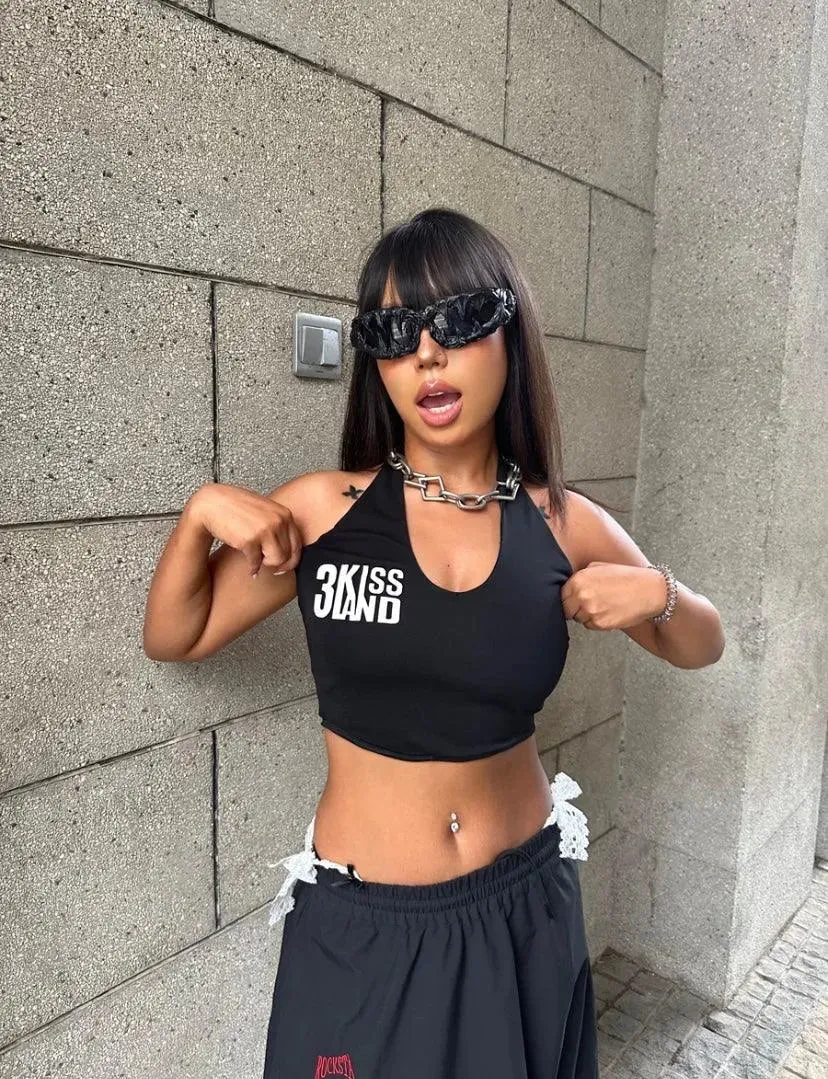 Avant-garde Designer Obsidian Sunglasses