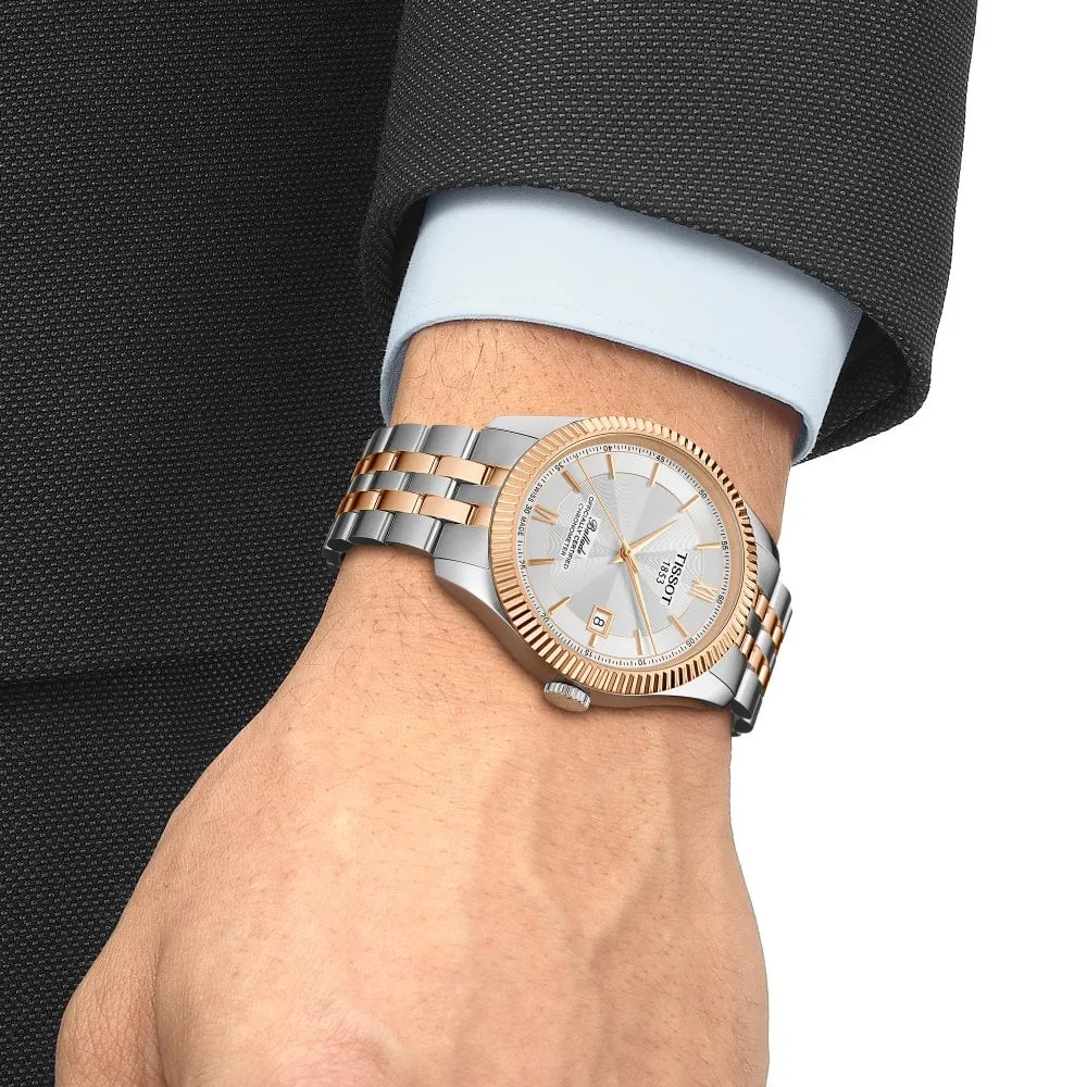 Ballade 41MM Powermatic 80 Silicium Rose/Steel