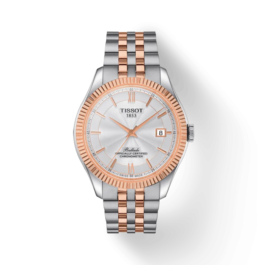 Ballade 41MM Powermatic 80 Silicium Rose/Steel