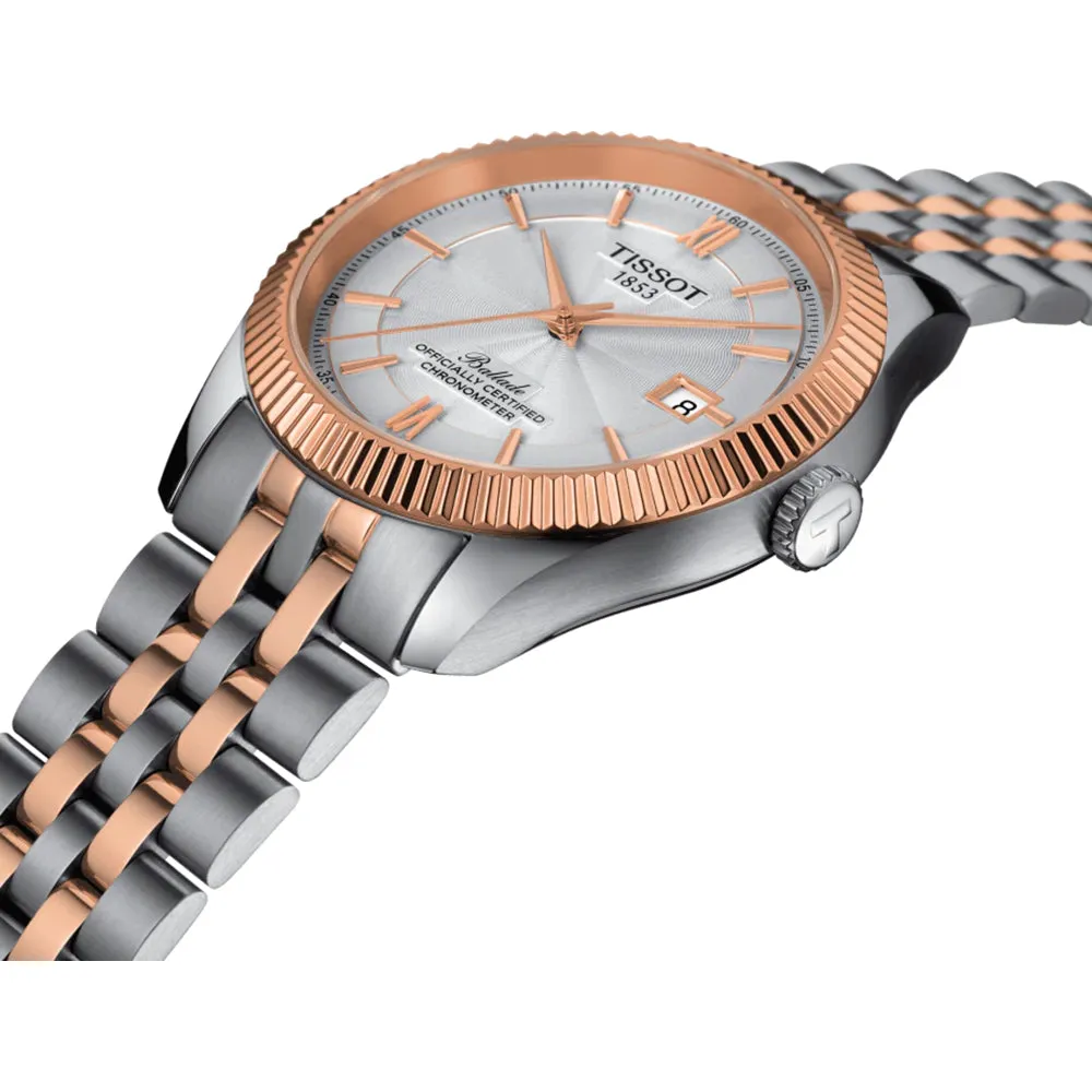 Ballade 41MM Powermatic 80 Silicium Rose/Steel