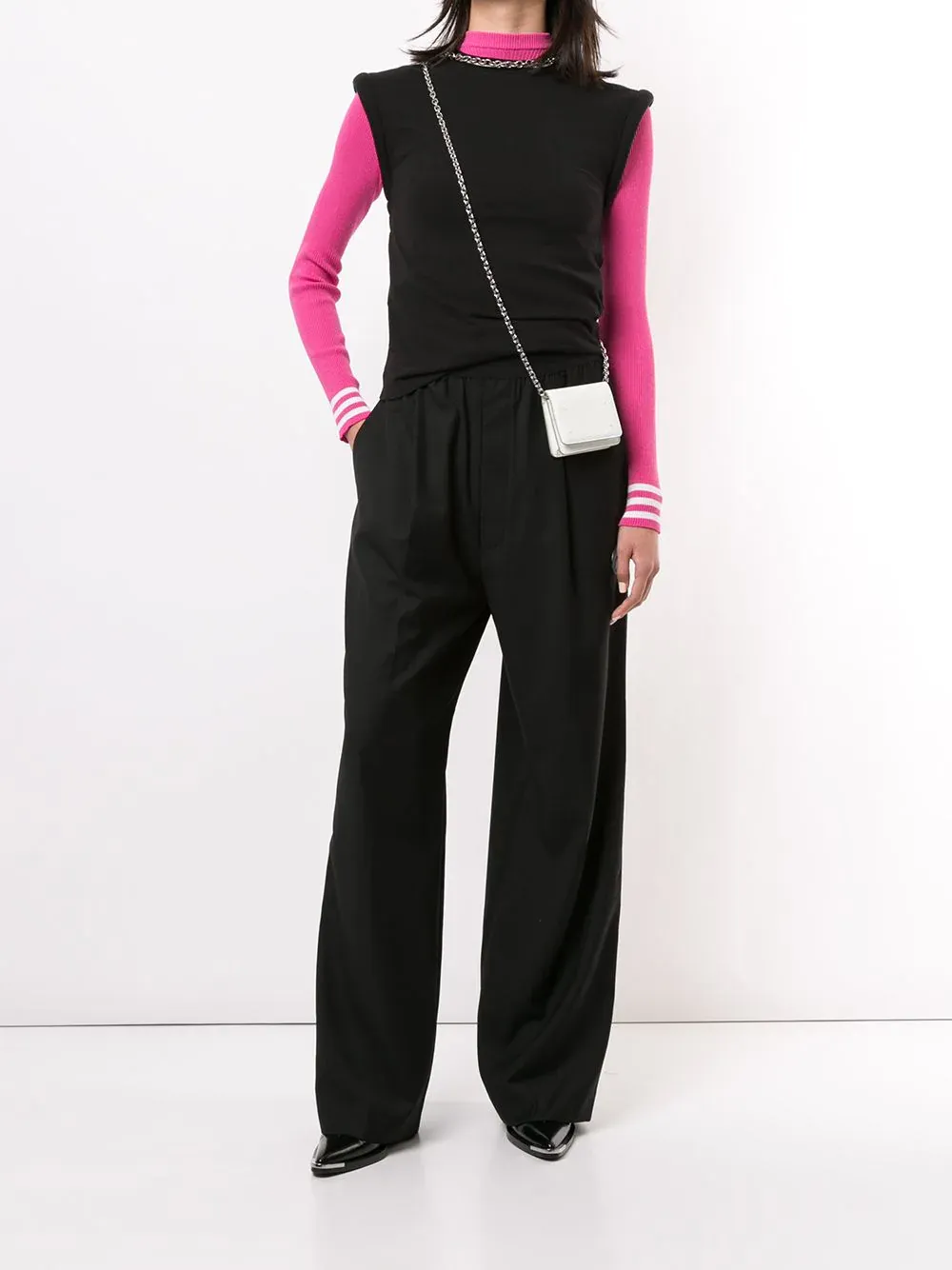 Black Logo Trousers
