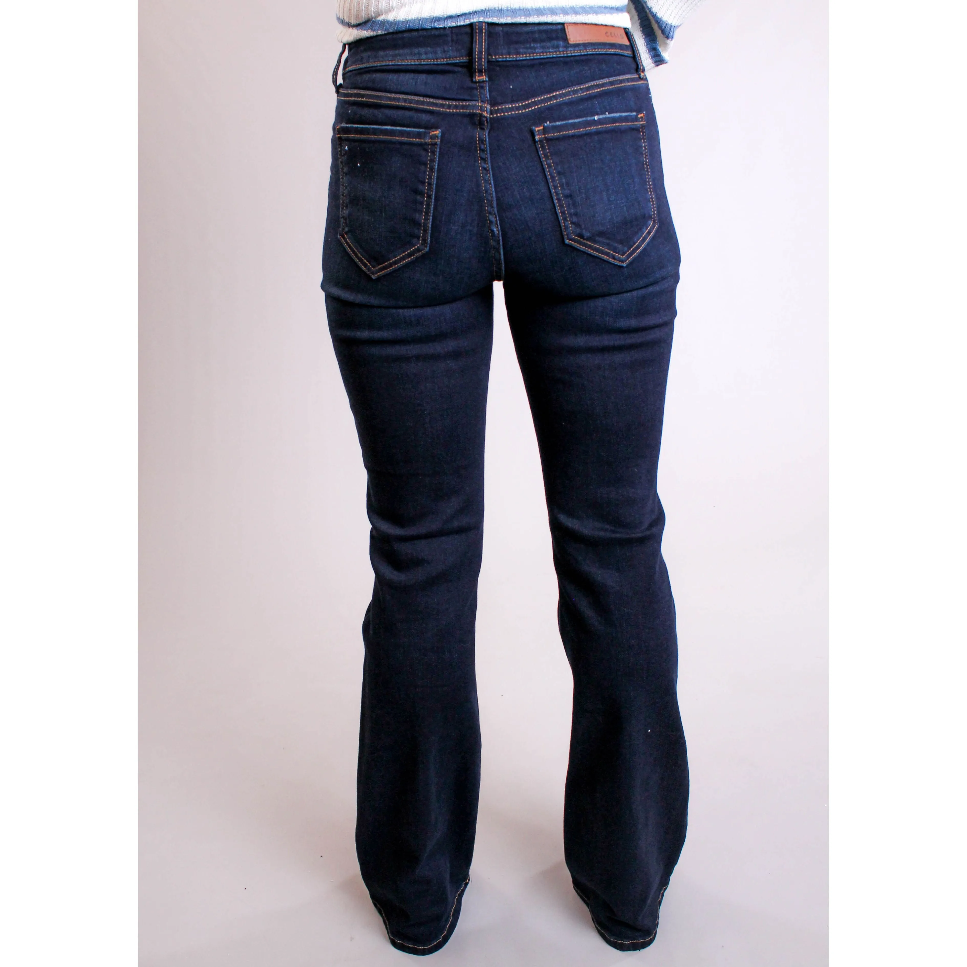 Cello Midrise Flare Jean