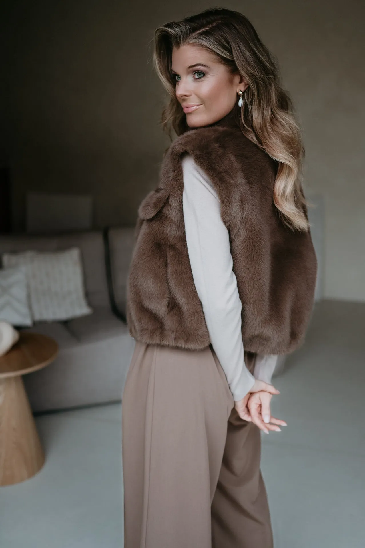 Ciale gilet I Taupe