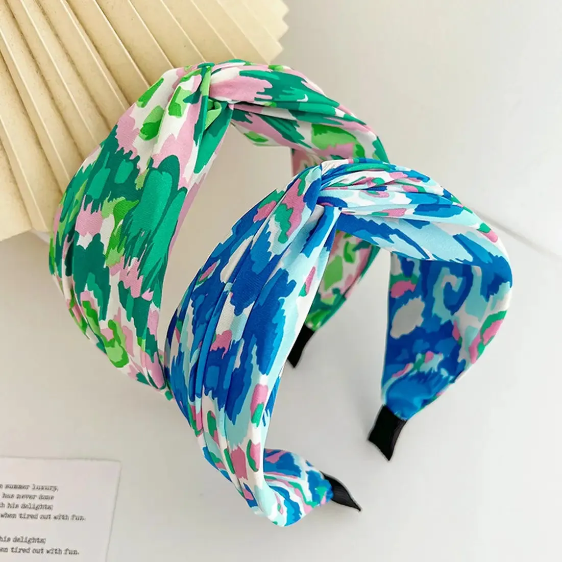 Geometric Versatile Printed Headband
