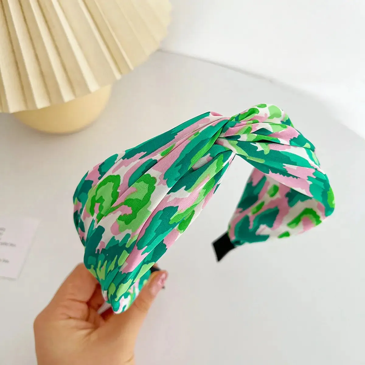 Geometric Versatile Printed Headband