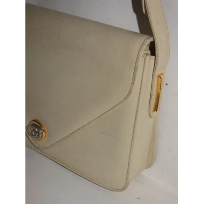 Gucci Vintage Stone Leather Shoulder Bag