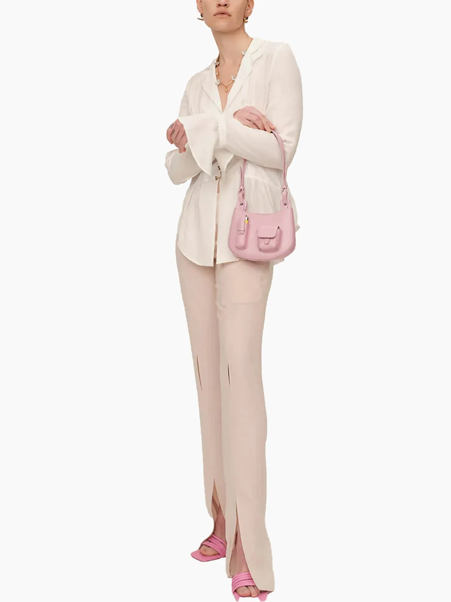 HAN WEN STUDIO Leah Front Pocket Mini Saddle Bag