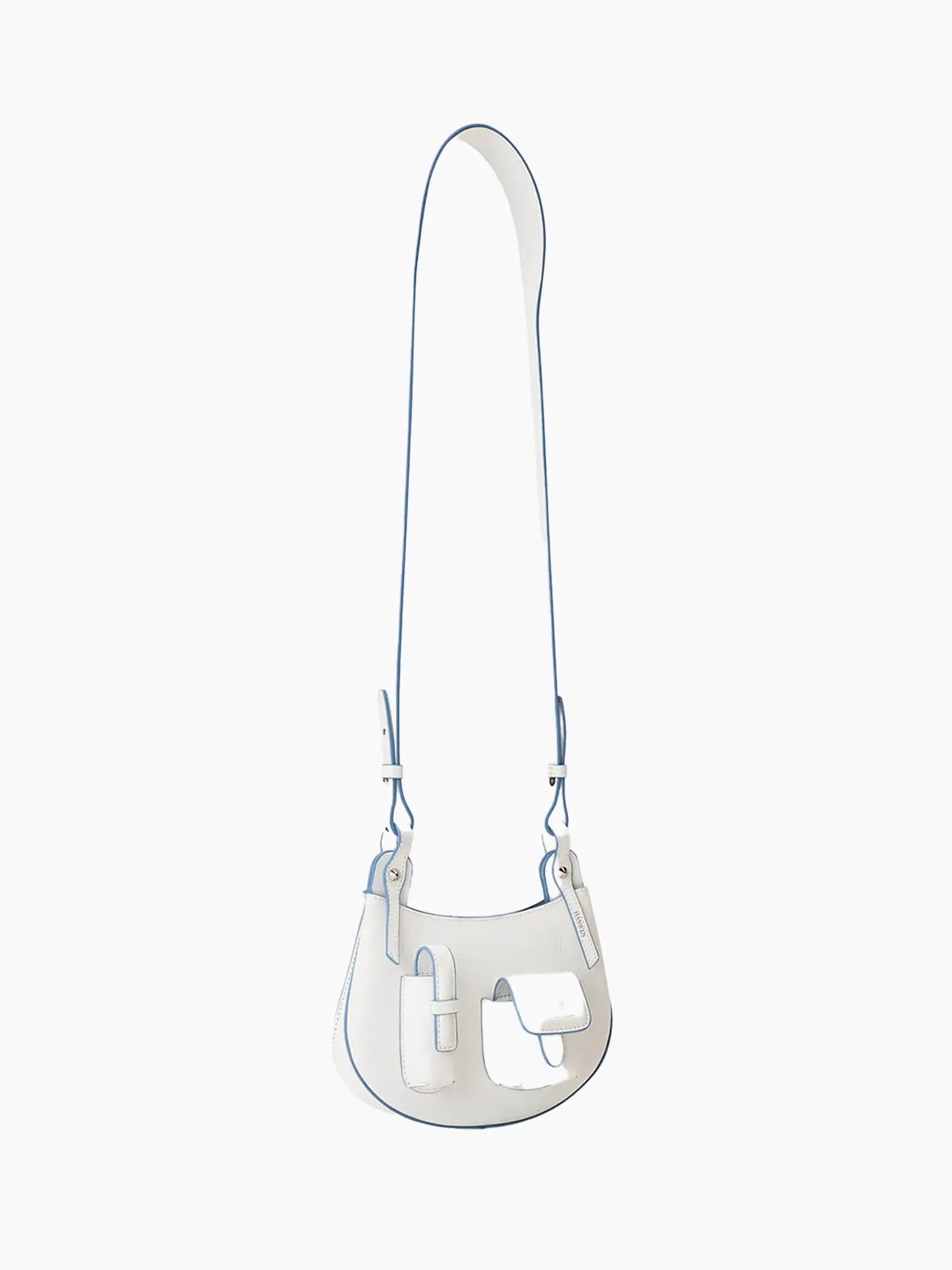 HAN WEN STUDIO Leah Front Pocket Mini Saddle Bag
