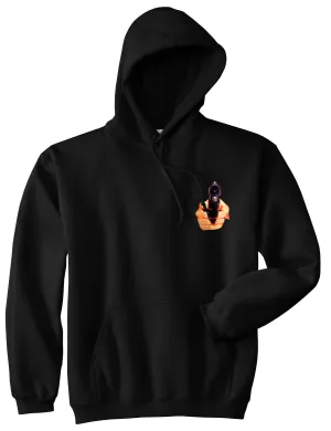 Hand Gun Women Girls Sexy Pullover Hoodie Hoody