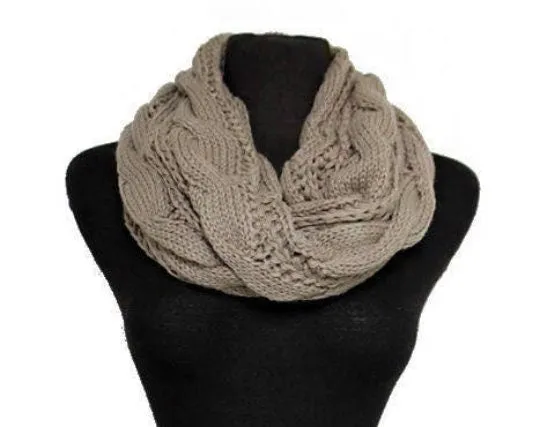 INFINITY scarf, Monogram Scarf, Women's Fall Accessories, Fall Fashion, Scarves,Winter Apparel Accessories, , woven scarves, knitted scarves