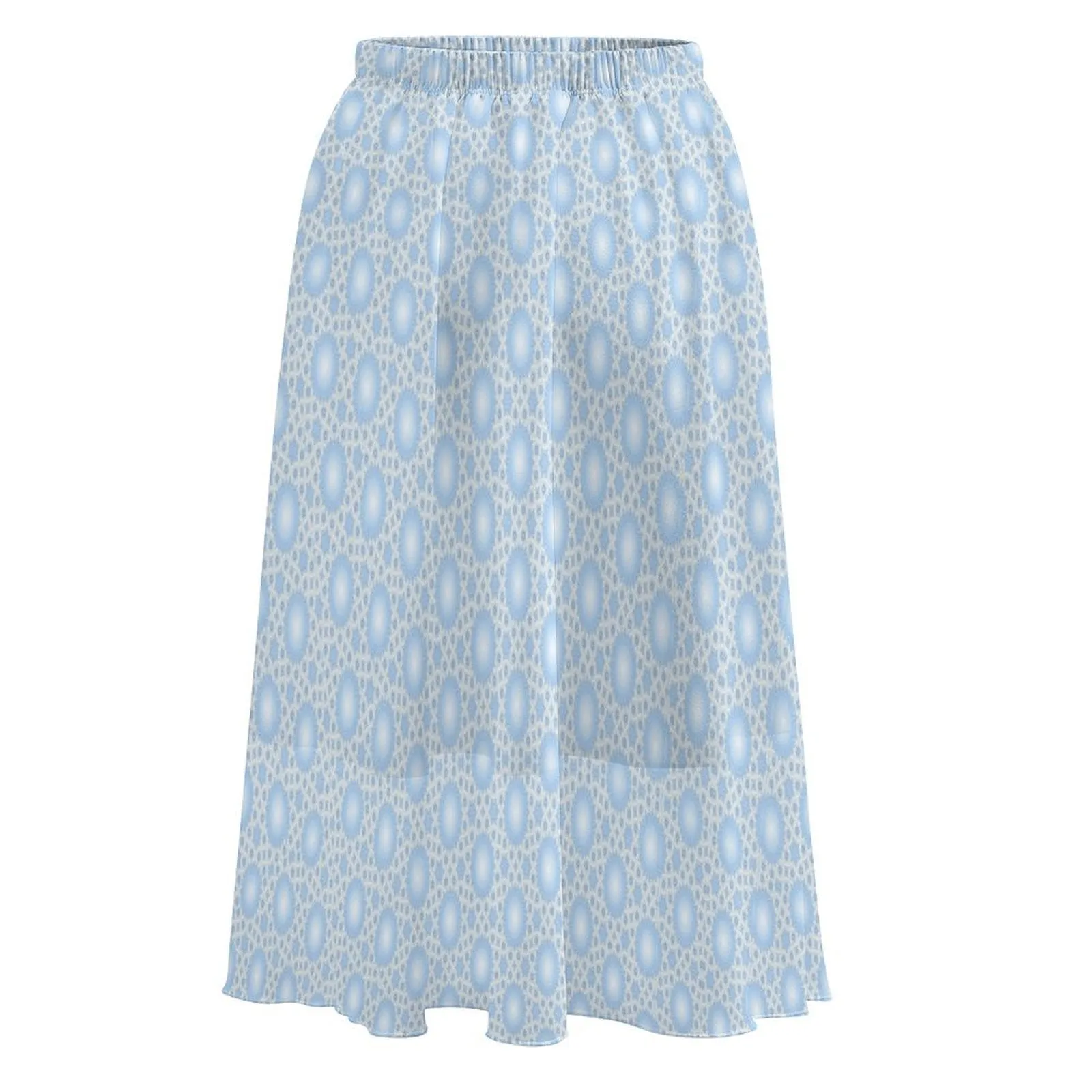 Layered Chiffon Skirt Blue Sky Dandelion