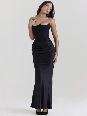 Maria Strapless Bodycon Maxi Dress