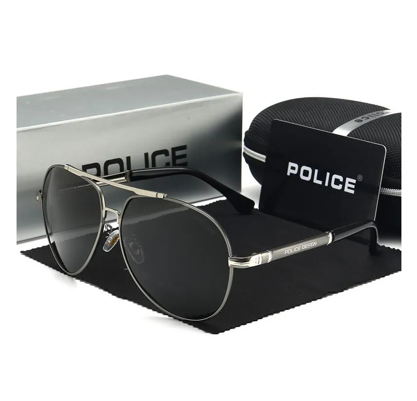 Men's Polarized Police  Sunglasses With Box