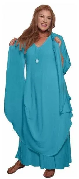 Moroccan Magic Dress with Sleeves Small Made to order