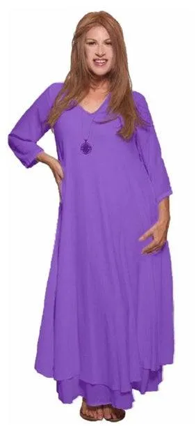 Moroccan Magic Dress with Sleeves Small Made to order