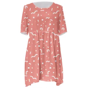 'New Wave' Sorbet Dress