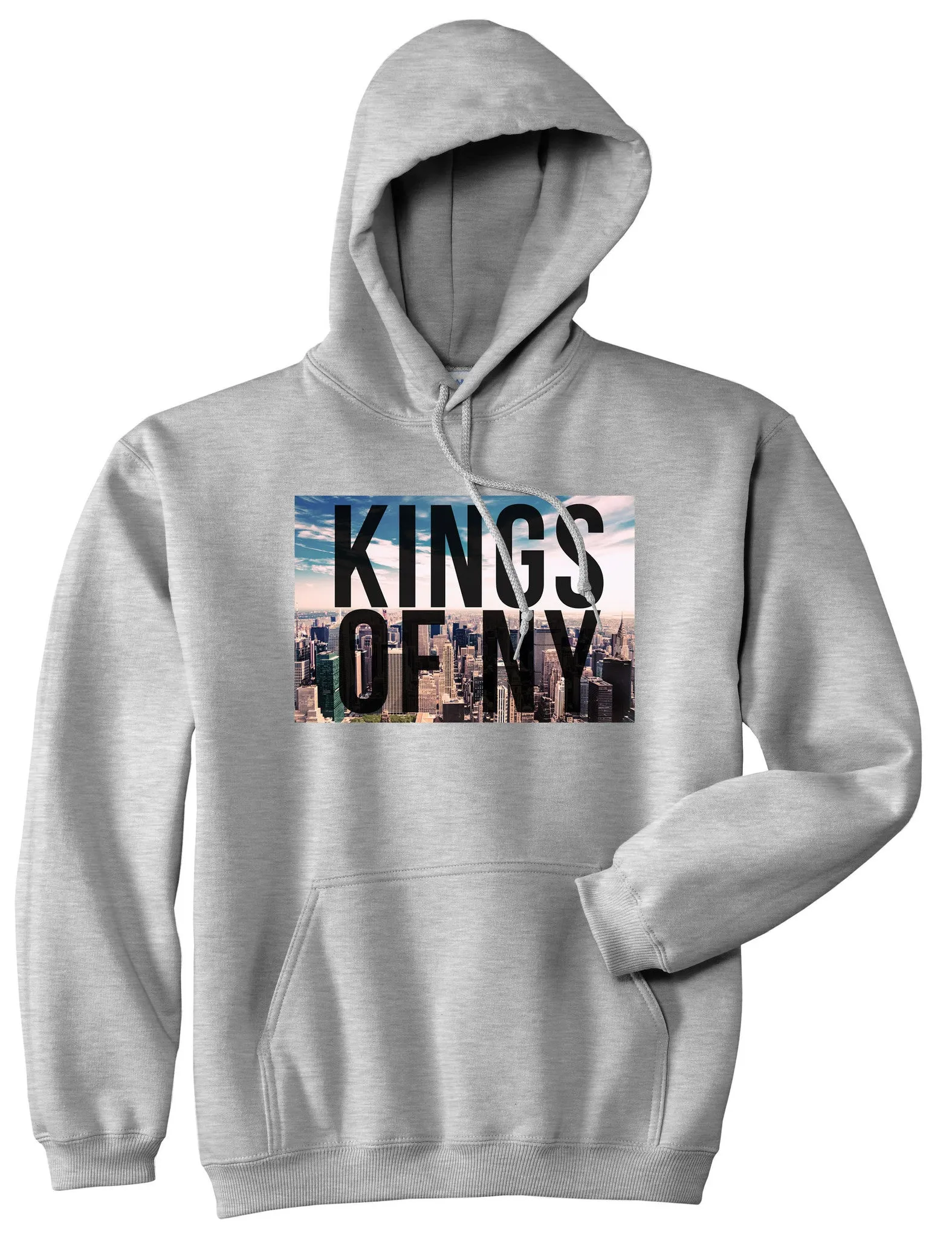 New York Skyline Boys Kids Pullover Hoodie Hoody