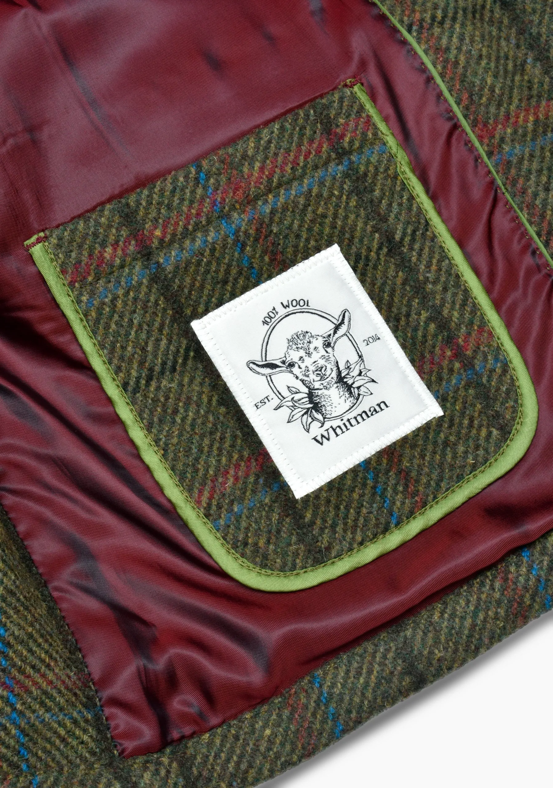 Newport Green Plaid Jacket