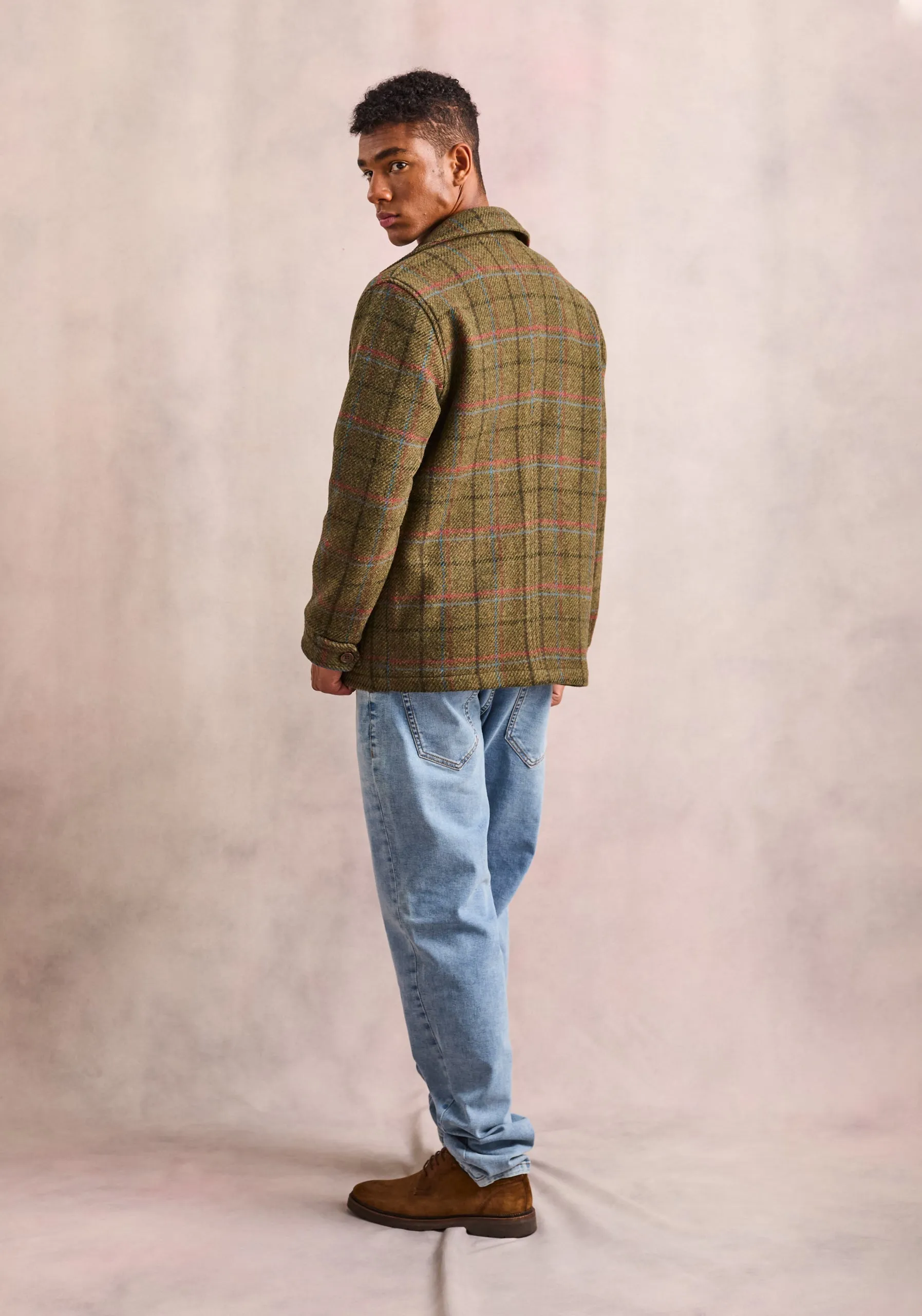 Newport Green Plaid Jacket