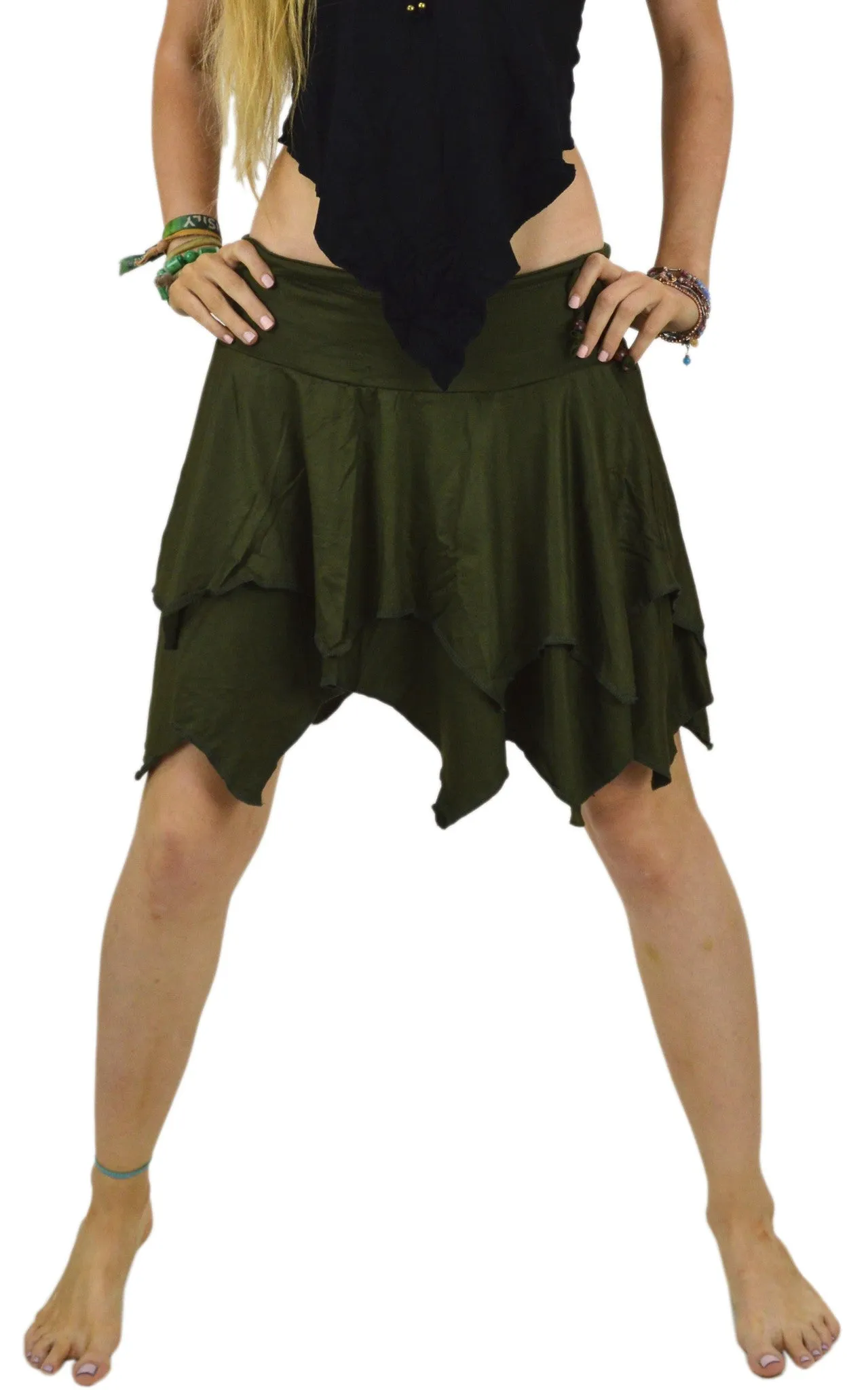 Pixie Layered Mini skirt