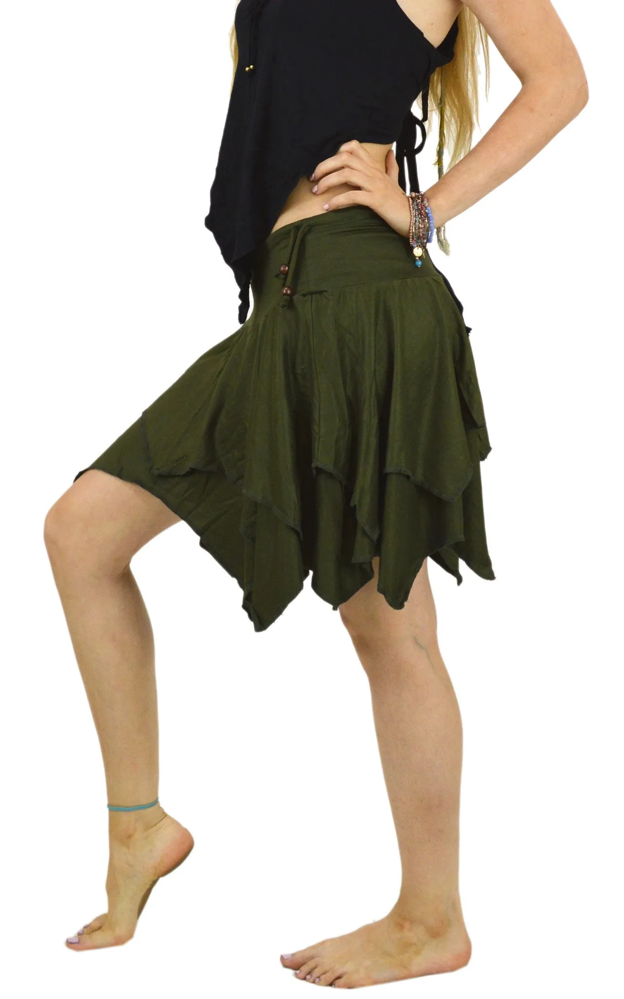 Pixie Layered Mini skirt