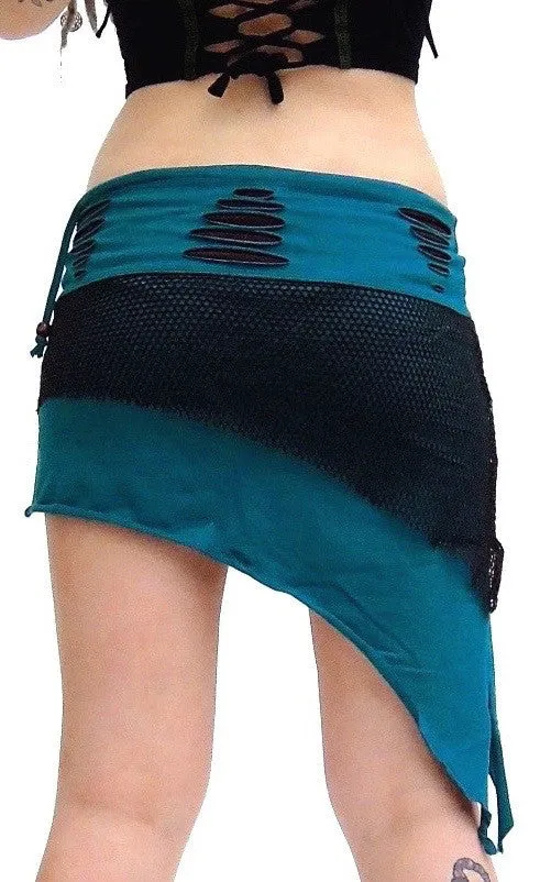 Pixie pointy Mini Skirt