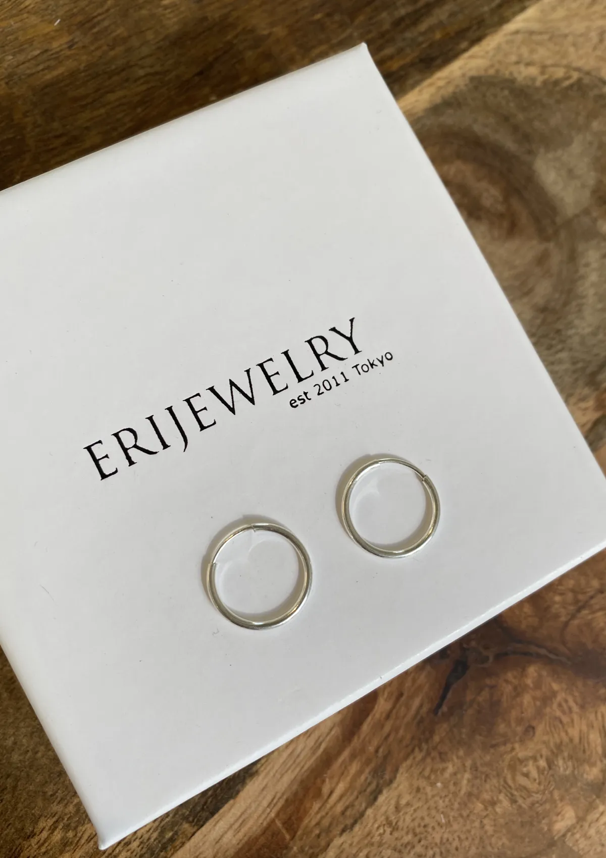 Small Infinity Hoops (14mm)