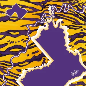 The Baton Rouge Scarf 24in