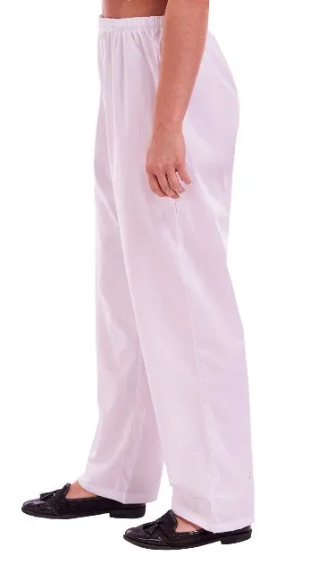 Unisex Medical Scrub Trouser | White
