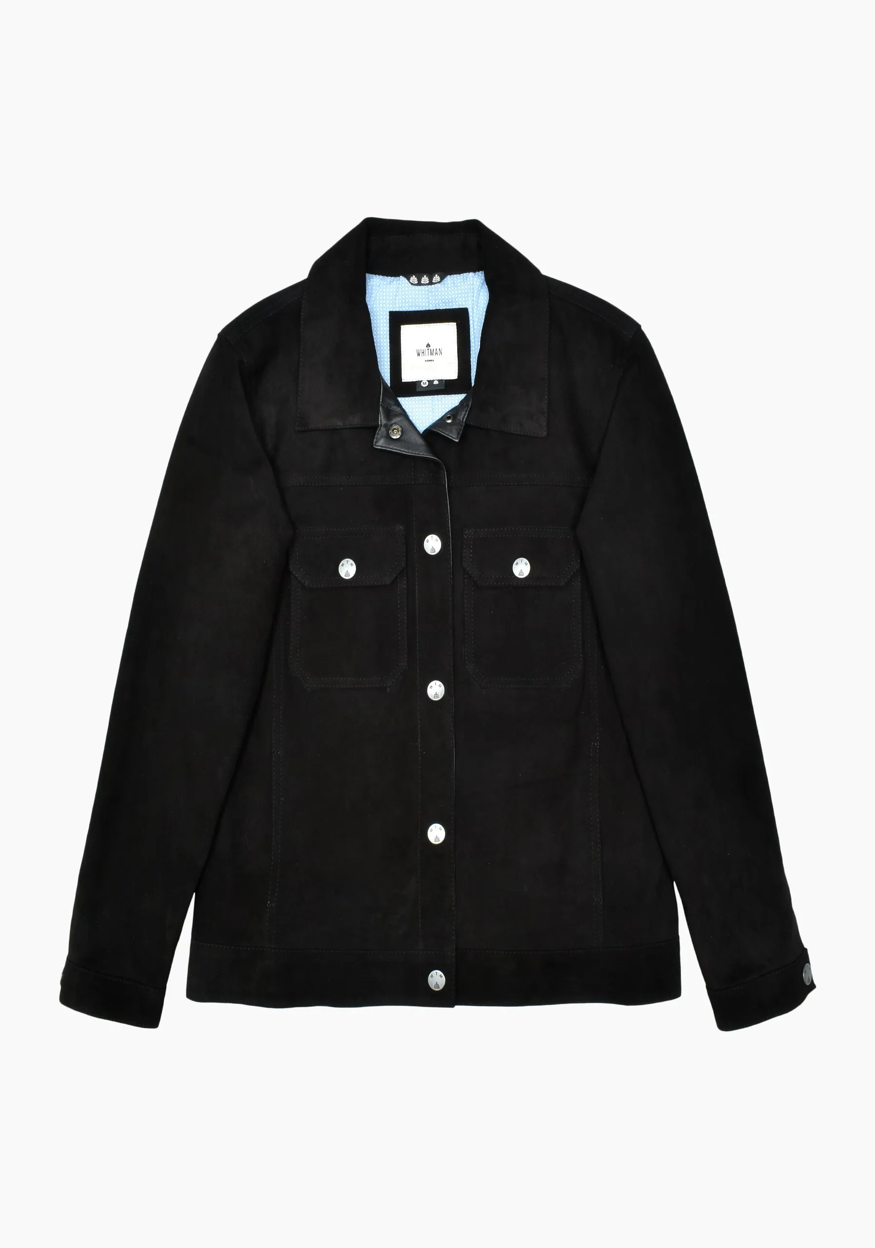 Western Suede Black Jacket