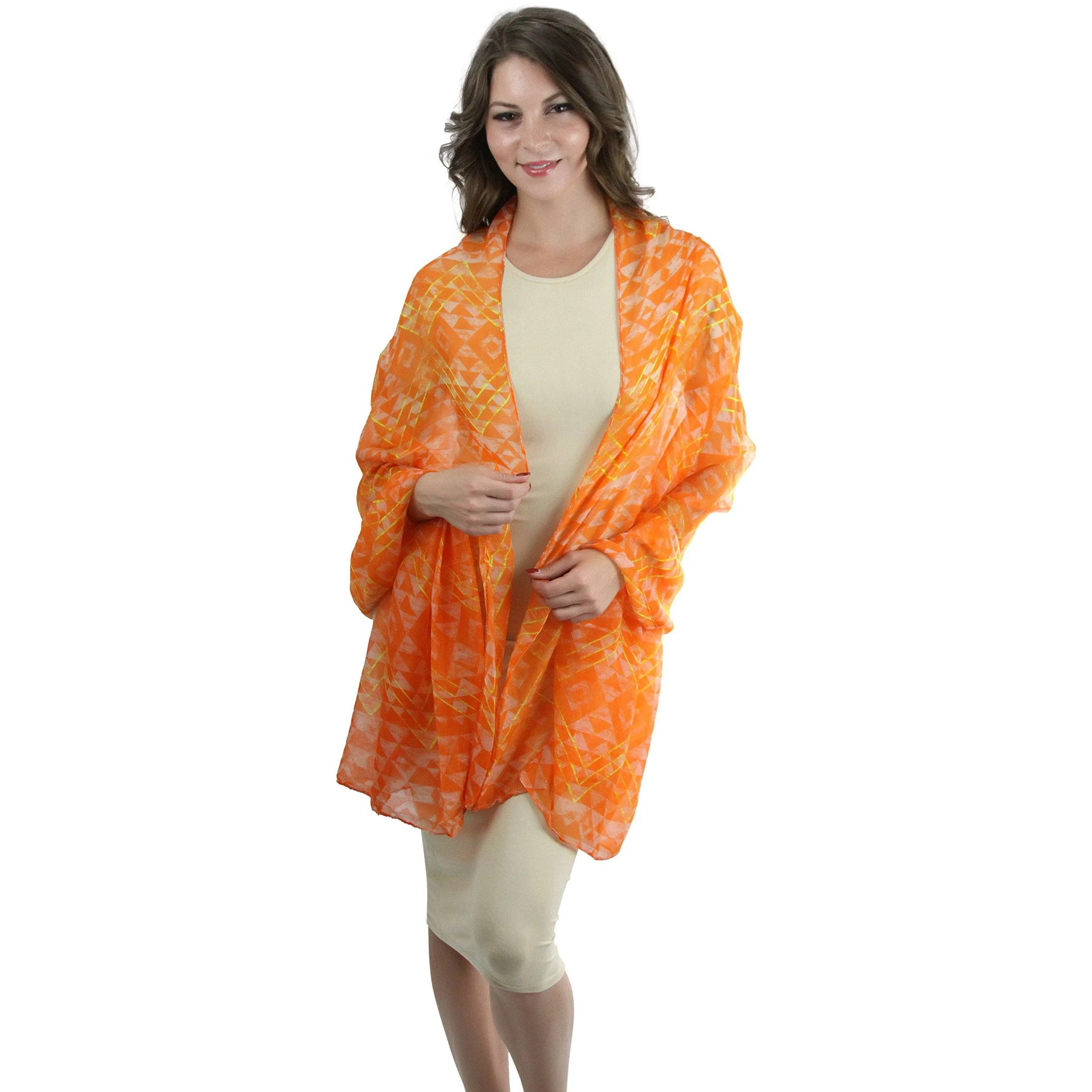 Women's Lightweight Infinity or Shaw Wrap Scarves