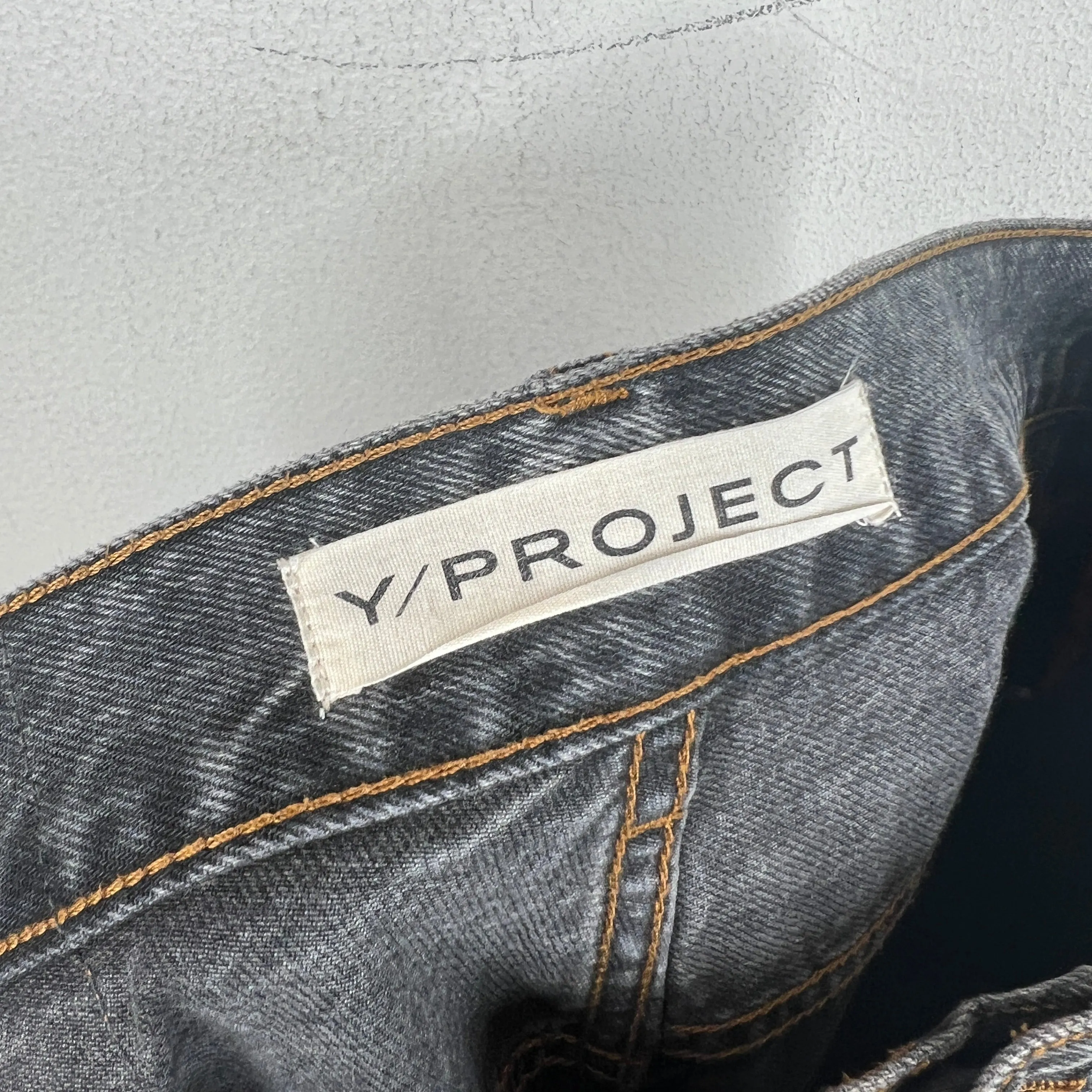 Y/Project Black Cowboy Jeans